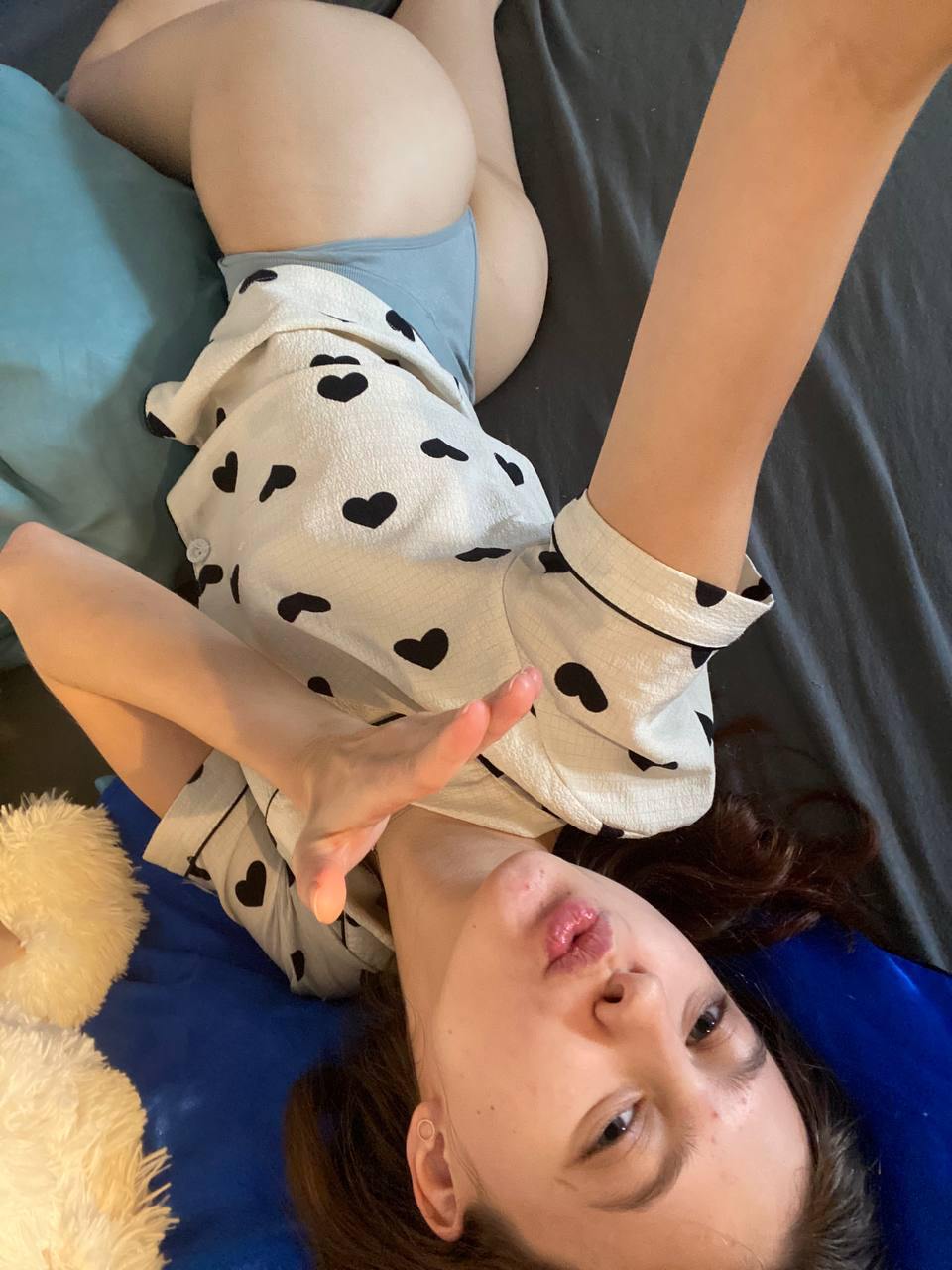 A cozy shot with Your princess — straight from Zhangjiakou