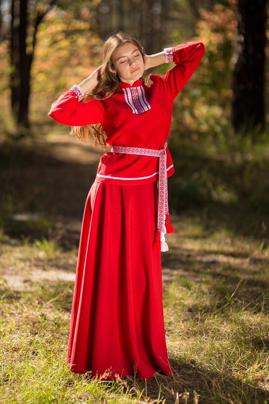 Underwear Women in Slavic costumes in Zhangjiakou