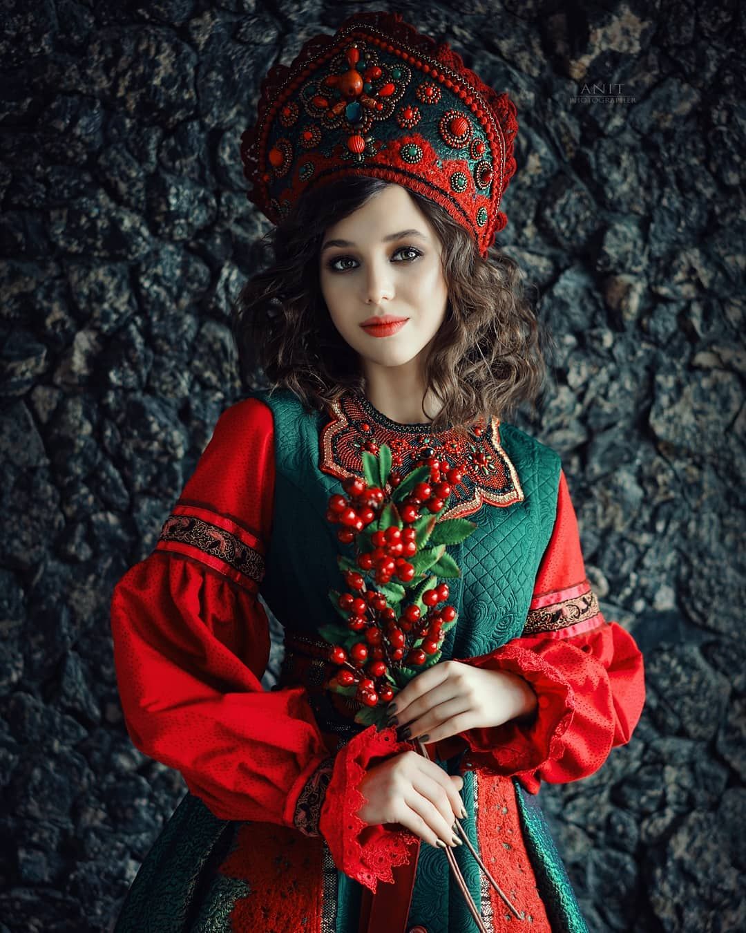 Nude girl Women in Slavic costumes in Zhangjiakou