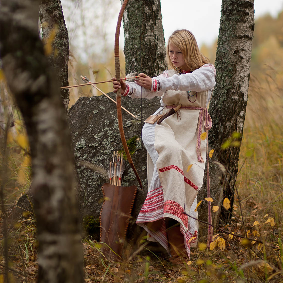 Sexy photo Girls in Slavic costumes in Zhangjiakou